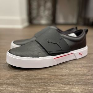 Puma Shoes | Puma El Rey II SlipOn Perf L Sz 12 | Color: Black | Size: 12 | Aldesign's Closet